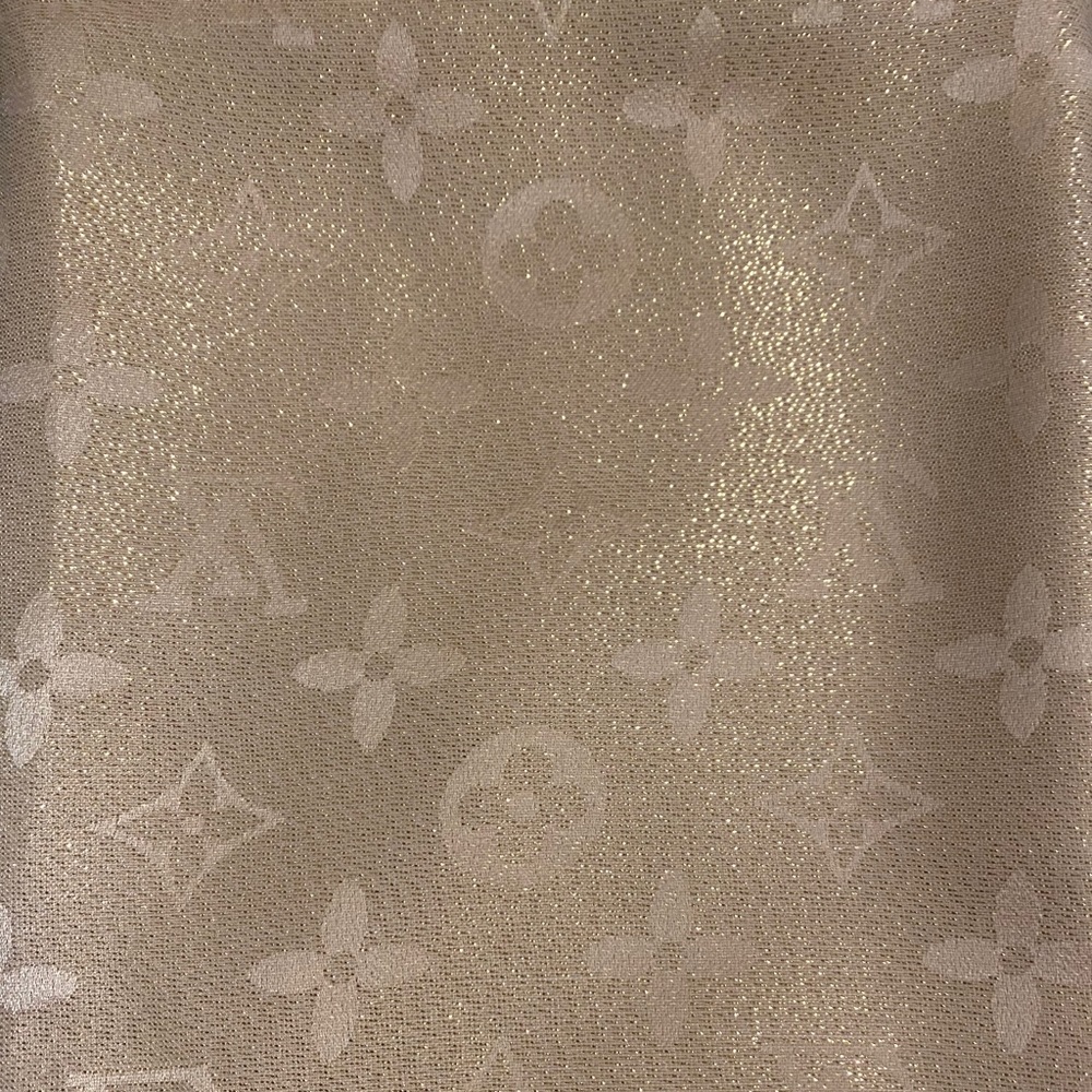 Louis Vuitton beige Scarf